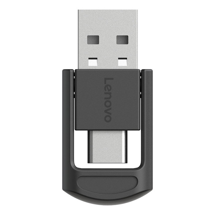 Lenovo Mando a Distancia Láser Recargable para Presentaciones, PowerPoint, Windows y Mac, Control Remoto Profesional