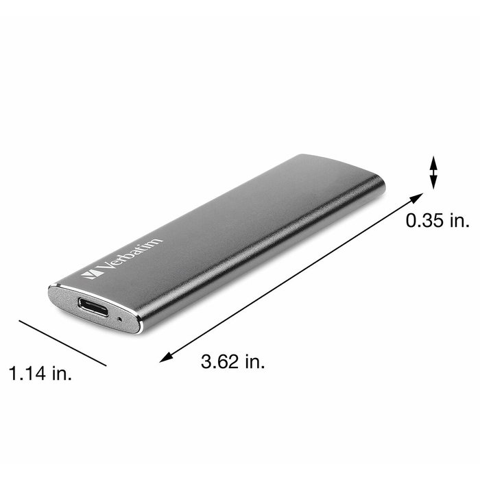 Verbatim Store n Go Vx500 120GB SSD USB 3.1 Plata Verbatim Store n Go Vx500 120GB SSD USB 3.1 Plata