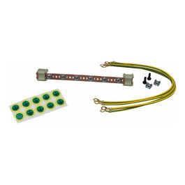 EQUIP Conjunto para Toma de Tierra para Servidores, 6 Puntos de Conexión, 22cm