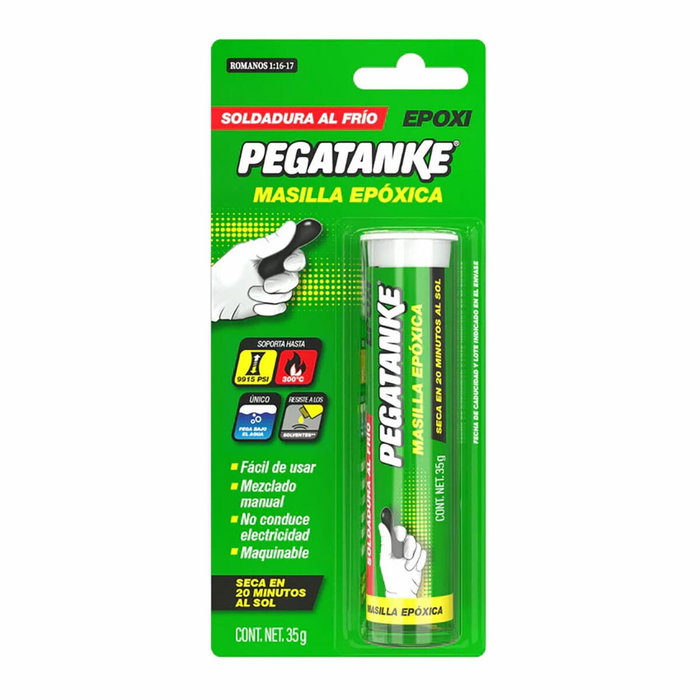 Pegatanke Masilla epóxica bi-componente 35 g Pegatanke Masilla epóxica bi-componente 35 g