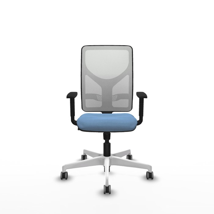 PIQUERAS Y CRESPO Silla de oficina Motilla con Mecanismo Sincro, Azul Cielo y Blanco PIQUERAS Y CRESPO Silla de oficina Motilla con Mecanismo Sincro, Azul Cielo y Blanco