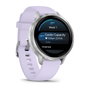Garmin Venu 4 41 mm Plata con Correa de Silicona