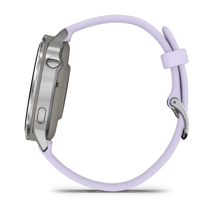 Garmin Venu 4 41 mm Plata con Correa de Silicona