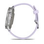 Garmin Venu 4 41 mm Plata con Correa de Silicona
