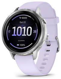 Garmin Venu 4 41 mm Plata con Correa de Silicona