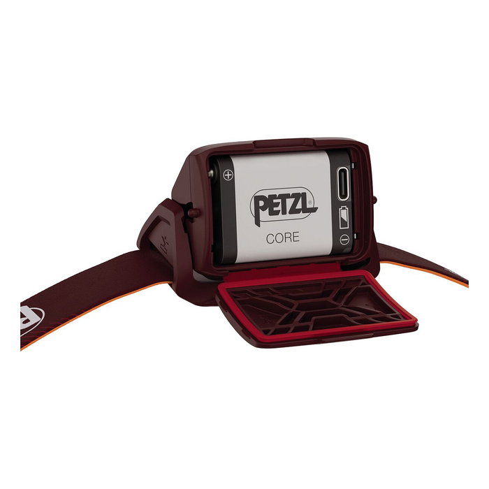 Petzl ACTIK CORE Linterna Frontal Negra con Batería Recargable CORE
