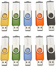 Intenso Basic Line USB Flash Drive 4 GB, Pack de 10 Unidades