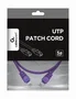 Gembird Cable de Red Ethernet RJ45 Cat5e UTP 0.5m Color Púrpura, Conectores Chapados en Oro, Latiguillo 8P8C sin Blindar