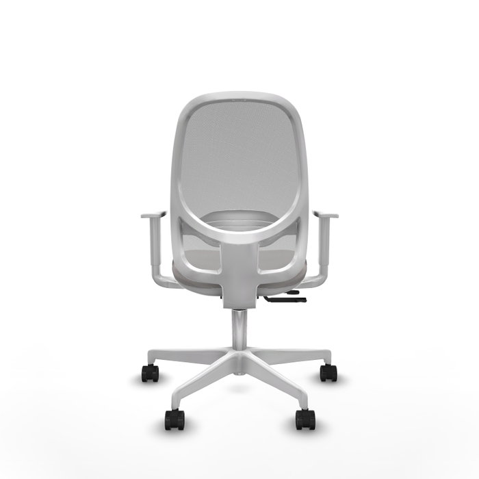 PIQUERAS Y CRESPO Silla de oficina Cilanco Blanco y Gris