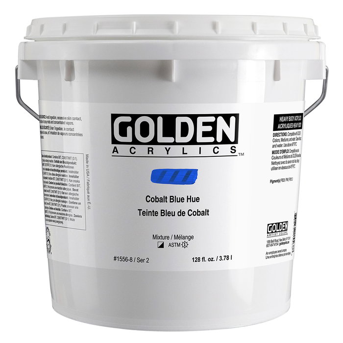 Golden Heavy Body Colores Acrílicos Azul Cobalto Hue 3.78 L Golden Heavy Body Colores Acrílicos Azul Cobalto Hue 3.78 L