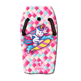 Marbueno Tabla de Surf EPS Con Asas Diseño Unicornio Retractil Piscina y Playa MARBUENO SUMMER 10074UNIC