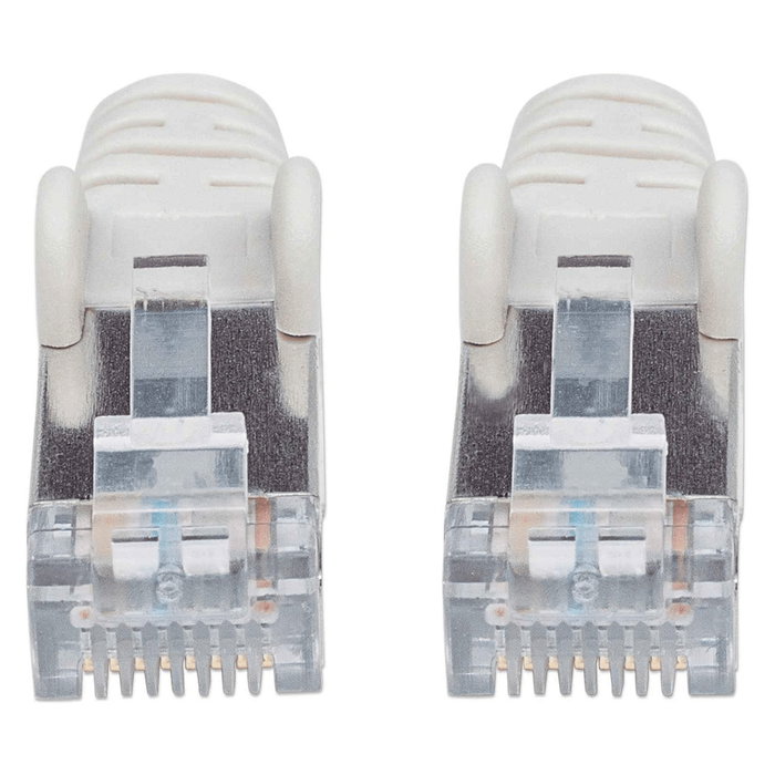 Intellinet 740678 Patchkabel Cat7 S/FTP 1m Gris - RJ45 Macho con Blindaje, 10GBase-T, 10000 Mbit/s, Cobre LSZH