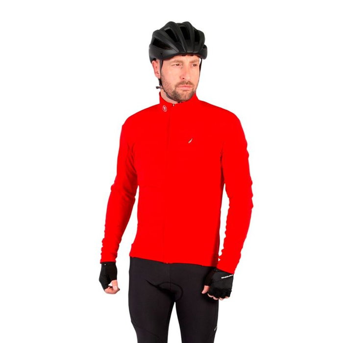 Chaqueta Deportiva para Hombre Endura Xtract Roubaix Rojo Ciclismo 11-12 Años