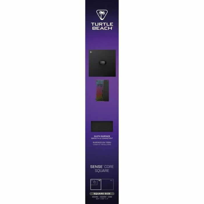 Turtle Beach SenseCore Square Alfombrilla de ratón para juegos