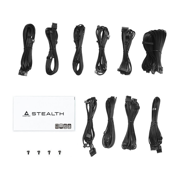 Chieftec SPX-1000-FC Stealth Series 1000W 80+ Platinum Chieftec SPX-1000-FC Stealth Series 1000W 80+ Platinum