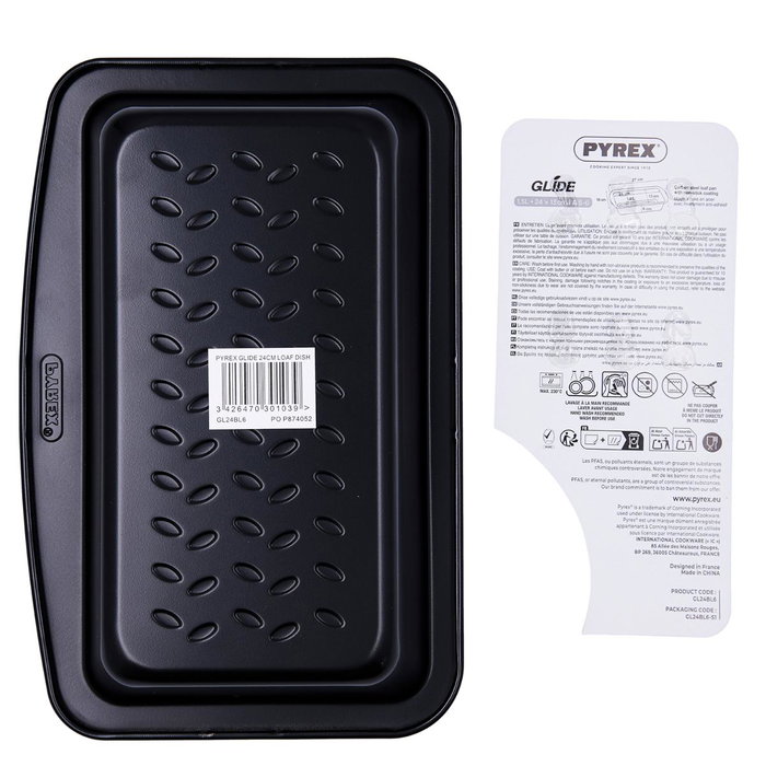 Molde Cake Horno Acero Glide Pyrex® 24 cm Molde Cake Horno Acero Glide Pyrex® 24 cm