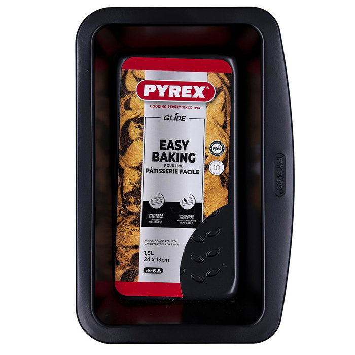 Molde Cake Horno Acero Glide Pyrex® 24 cm Molde Cake Horno Acero Glide Pyrex® 24 cm