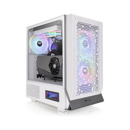 Thermaltake Ceres 300 TG ARGB Snow White Midi Tower PC Blanco ATX EATX Micro-ATX Mini-ITX SPCC Vidrio Templado