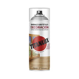 Titan Spray Barniz Sintético Incoloro Brillante para Decoración y Manualidades 200 ml