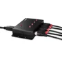 LINDY Hub USB 3.2 Gen 1 de 4 Puertos, Interfaz Type-B, Negro
