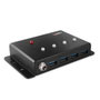 LINDY Hub USB 3.2 Gen 1 de 4 Puertos, Interfaz Type-B, Negro