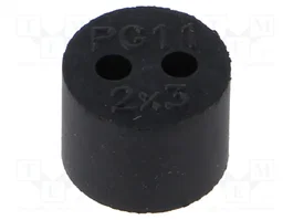 HELU Inserción para sello aislante M16 2x3mm IP68