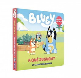 BEASCOA Bluey. Llibre de cartró amb solapes - A què juguem?