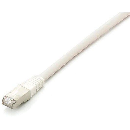 Equip 645614 - Cable Patch Cat6a S/FTP 2xRJ45, 5m Blanco, Pack 5 unidades, Compatible PoE+