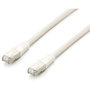 Equip 645614 - Cable Patch Cat6a S/FTP 2xRJ45, 5m Blanco, Pack 5 unidades, Compatible PoE+