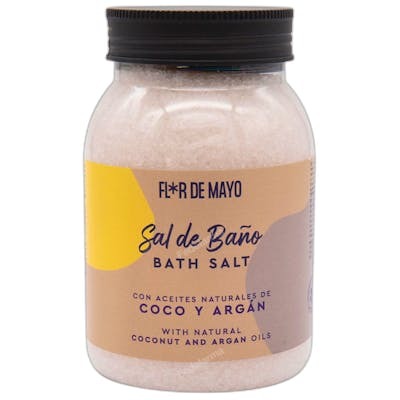 Flor De Mayo Sal de Baño de Argán y Coco 650 g