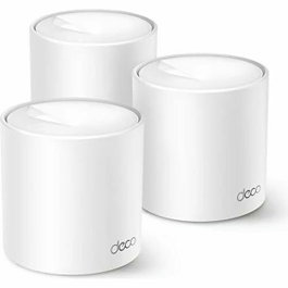TP-Link Deco X10 Wi-Fi 6 Mesh AX1500, Doble Banda, Blanco, Pack de 3