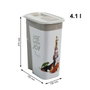 Rotho flo - contenedor de comida - 4,1l