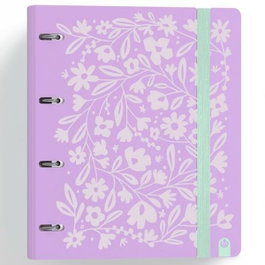 Carchivo Carpeblock Foam 360 Violeta con 4 Anillas de 35mm y Recambio