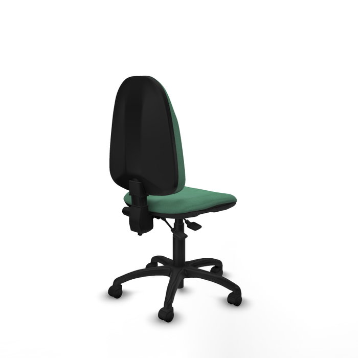 PIQUERAS Y CRESPO Silla de oficina Algarra Verde esmeralda sin brazos