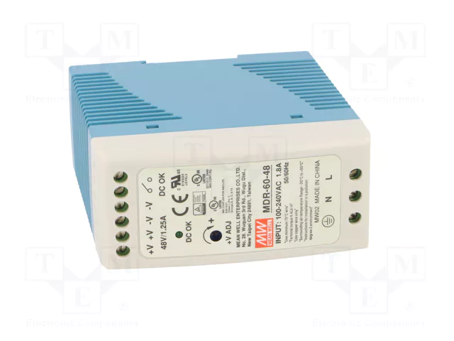 MEAN WELL MDR-60-48 60W 48VDC