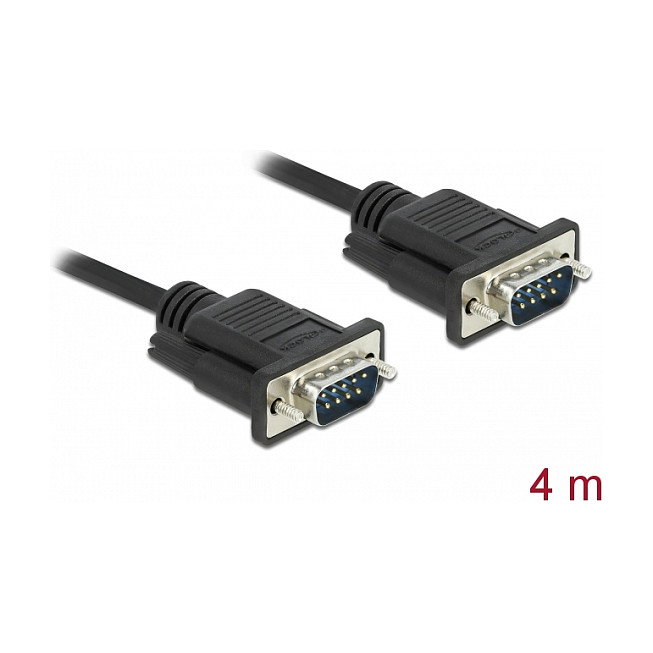DeLOCK Cable Serie RS-232 D-Sub9 Macho a Macho 4 m DeLOCK Cable Serie RS-232 D-Sub9 Macho a Macho 4 m