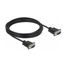 DeLOCK Cable Serie RS-232 D-Sub9 Macho a Macho 4 m