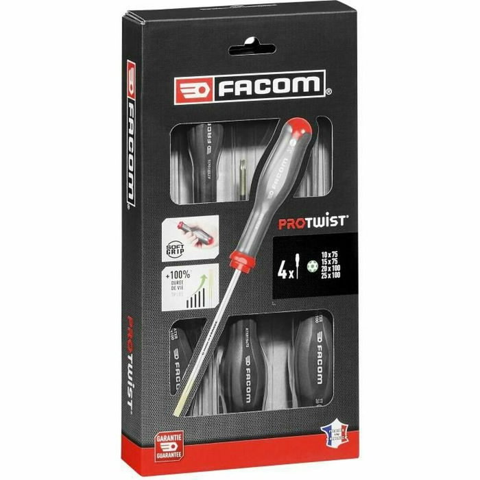 Facom Juego de 4 Destornilladores Protwist ResistorX / ATXR Facom Juego de 4 Destornilladores Protwist ResistorX / ATXR