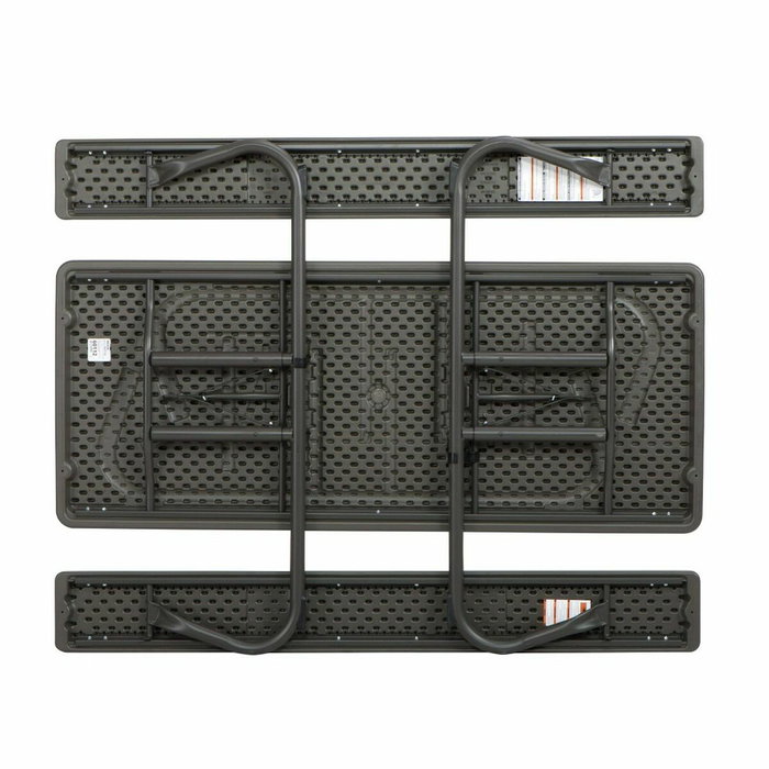 Color Baby Mesa de Picnic plegable marrón 183X145X74 cm