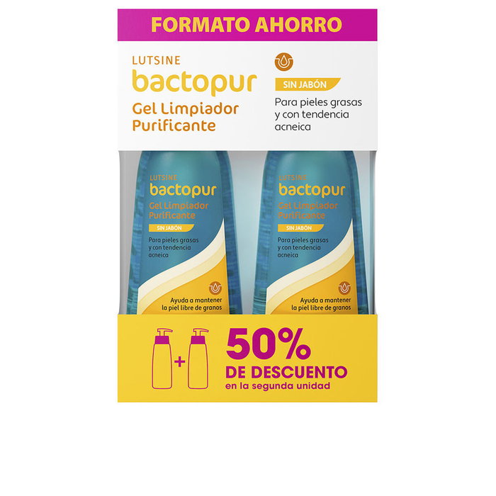 Gel Limpiador Facial Lutsine BACTOPUR 200 ml Purificante