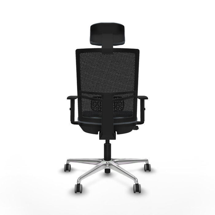 PIQUERAS Y CRESPO Silla de oficina Yunquera Gris y Negro PIQUERAS Y CRESPO Silla de oficina Yunquera Gris y Negro