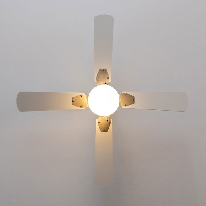 Ventilador de Techo con Luz Cecotec EnergySilence Aero 450 Blanco 50 W