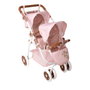 Muñecas Arias Coche Muñeca Gemelar Bear con Bolso Rosa y Marrón