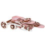 Muñecas Arias Coche Muñeca Gemelar Bear con Bolso Rosa y Marrón