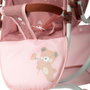 Muñecas Arias Coche Muñeca Gemelar Bear con Bolso Rosa y Marrón