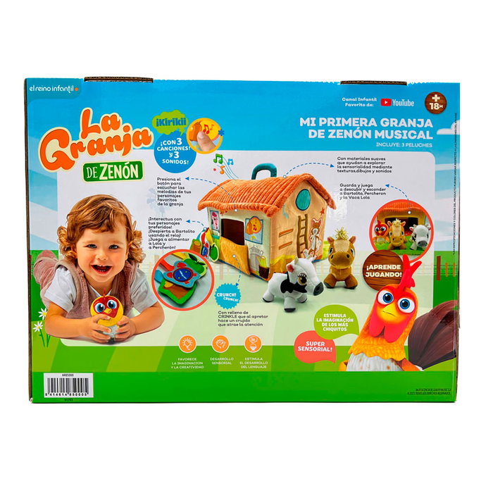 Bandai Mi primera granja de Zenón musical