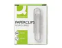 Q-connect Clips de acero galvanizado de 32 mm, caja de 100 unidades