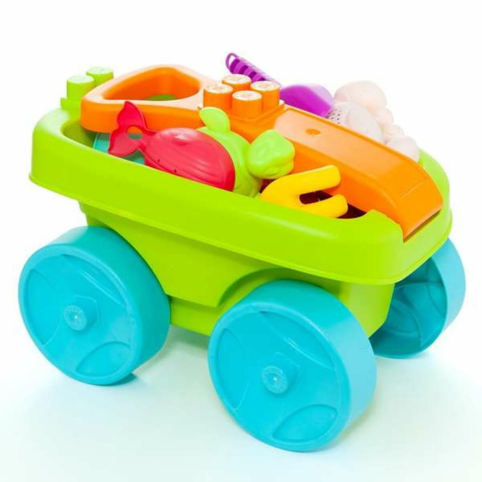 Molto Carro de Playa con asa plegable y accesorios