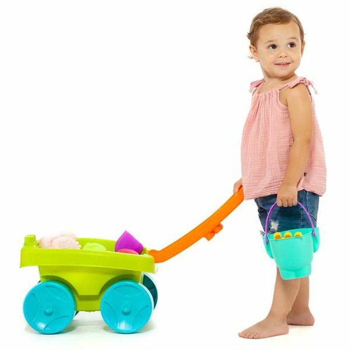 Molto Carro de Playa con asa plegable y accesorios