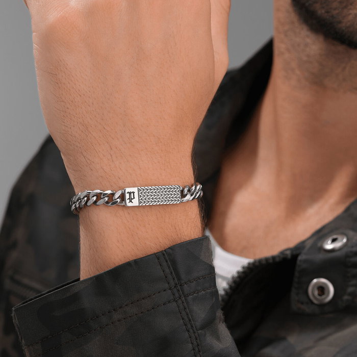 Pulsera Hombre Police PEAGB0078101 Plateado Pulsera Hombre Police PEAGB0078101 Plateado